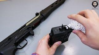 Страйкбольная винтовка Cyma CM057A СВД видео обзор