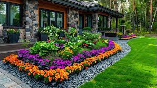 Design Colorful Front Yard Flower Beds That Make a Statement  Front Yard Oasis
