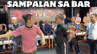 NAGKA SAMPALAN AGAD SA PRESSCON NG SLAP BATTLE