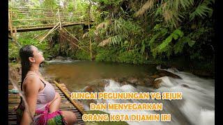 24 JAM DI SAUNG PINGGIR SUNGAI GUNUNG GEDE. JADI PENGEN PINDAH KESINI 