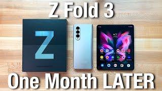 Samsung Galaxy Z Fold 3 Review - 1 Month Later