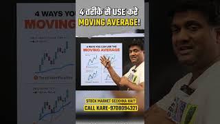 4 तरीके से USE करे MOVING AVERAGE #shorts #movingaverage #mukulagrawal