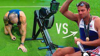 Regular People V Olympic Rower  Brutal Challenge