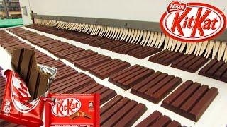 How Kit Kat Are Made In Factory - How Its Made Kit Kat