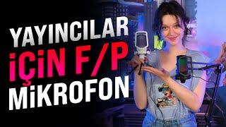 YAYINCILAR İÇİN FP MİKROFON  Fifine A6TA6VW RGB Yayıncı Mikrofonu