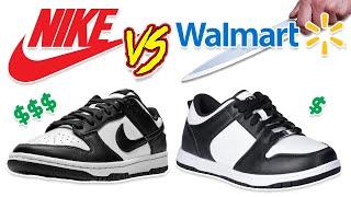 $21 Are walmart Dunks as good as Nike