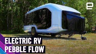 Pebble Flow first look at CES 2024 All-electric RV for the EV age