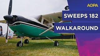 Check out the AOPA Sweepstakes Cessna 182 at AirVenture