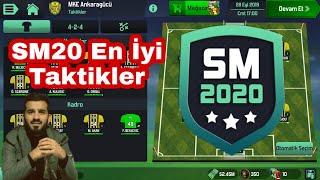 Soccer Manager 2020 - SM20 - En İyi Taktikler ve Diziliş