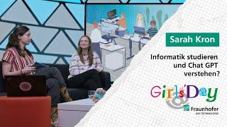 GirlsDay 2023  Informatik studieren und Chat GPT verstehen?