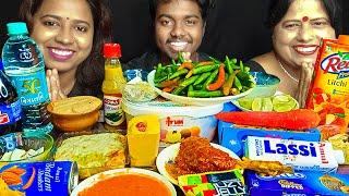 SOLID VS LIQUID FOOD CHALLENGE  SOLID VS LIQUID VS SEMI SOLID EATING CHALLENGE  Indian Eating Show