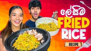 Easy Fried Rice Recipe  Sri Lankan Style -Cooking with Yash and Hass - #episode17