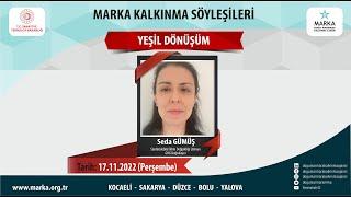 MARKA Kalkınma Söyleşileri - Yeşil Dönüşüm