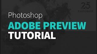 Adobe Preview CC Tutorial - Adobe Photoshop CC 2015