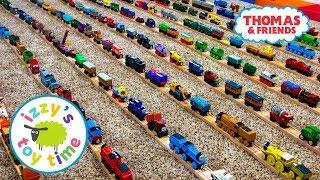 Thomas and Friends  HUGE THOMAS TRAIN COLLECTION with KidKraft Brio Imaginarium  Toy Trains 4 Kids