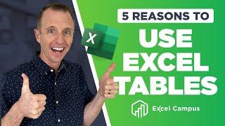 5 Reasons Excel Tables Save Time Why You Need MS Excel Tables to Work Productively