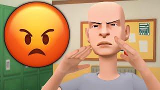 classic caillou says a Bad word grounded