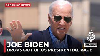 Biden steps aside US President drops out of presidential race
