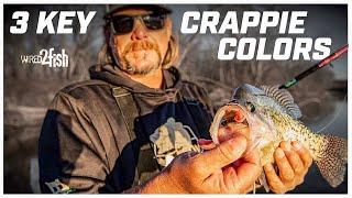 3 Best Lure Colors for Crappies  Jigs and Plastics