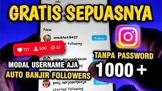 1 Detik 1000Followers Cara Menambah Instagram Gratis Tanpa Login