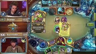 HearthstoneSurrender vs Orange - HCT Summer Championship Finals