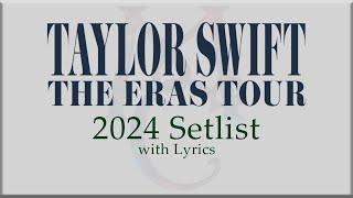 NEW SETLIST  Taylor Swift  THE ERAS TOUR with Lyrics