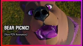 Bear Picnic Vore POV Animation