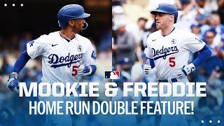 Mookie Betts and Freddie Freeman both homer in the 1st inning