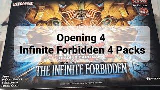 Opening 4 The Infinite Forbidden 4 Packs