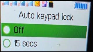 Auto Keypad Lock On 15 Secs