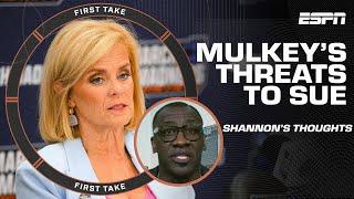 Shannon Sharpes thoughts on Kim Mulkeys threats to sue The Washington Post  First Take