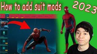 HOW TO ADD SUIT MODS FOR SPIDER-MAN PC 2023