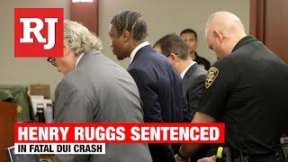 Ex-Raiders WR Henry Ruggs sentencing hearing