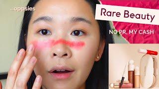 rare beauty  first impression + full day wear test  how rare is it?