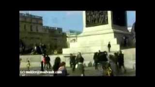 City of London tour on a red double-decker bus.