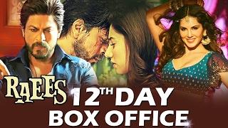 Shahrukhs RAEES - 12th DAY BOX OFFICE COLLECTION - Early Trends - ROCK STEADY