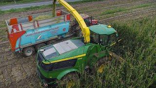 NEW JOHN DEERE 9600i  Silage in HARD CONDITIONS  FendtClaasCaseNh