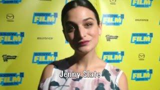 SXSW 2016 Interview Jenny Slate Zoe Kazan and Charlie Hewson - My Blind Brother