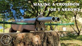 Making of Crossbow with Limbs made of Fiberglass Rebars