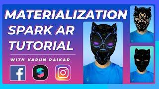 How to Materialize Objects in Spark AR Studio Tutorial