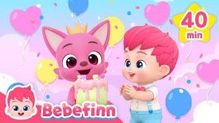 Happy Birthday Pinkfong Bebefinn Birthday Songs and More Nursery Rhymes Compilation