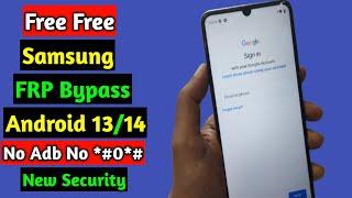 Free  Samsung FRP Bypass Android 1413 New Security  Adb Enable Fail New FRP Tool  New Method