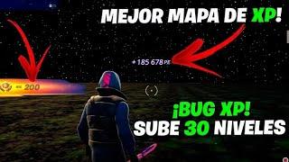 El MEJOR MAPA Para SUBIR de NIVEL el PASE de BATALLA BUG de XP AFK en Fortnite CAPITULO 4 Temp 3