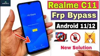 Realme C11 FRP Bypass Android 1112  New Solution  Realme C11 Google Account Bypass Without Pc