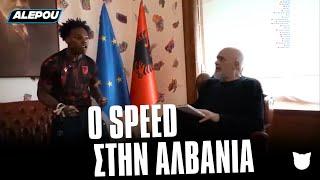 Επικός Speed ΓΑΒΓΙΖΕΙ στον Πρωθυπουργό της Αλβανίας σαν να μην υπάρχει αύριο από τη χαρά του