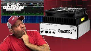 SunSDR2 DX HF Ham Radio Transceiver Setup and Demo