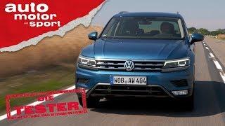 VW Tiguan 2.0 TDI 4Motion Der Golf unter den SUV? - Die Tester  auto motor und sport