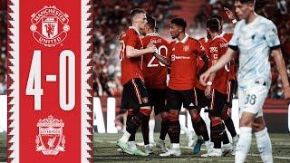 Ten Hags First Game In Charge   Man Utd 4-0 Liverpool  Highlights