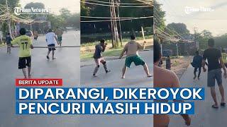 Pengejaran Pencuri yang Bawa Sajam di Jl Perintis Kemerdekaan Makassar Diwarnai Aksi Kejar kejaran