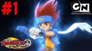 Beyblade Metal Fusion E01 Pegasus Has Landed Hindi Dubbed Cartoon Network 720p  Metal Saga S01